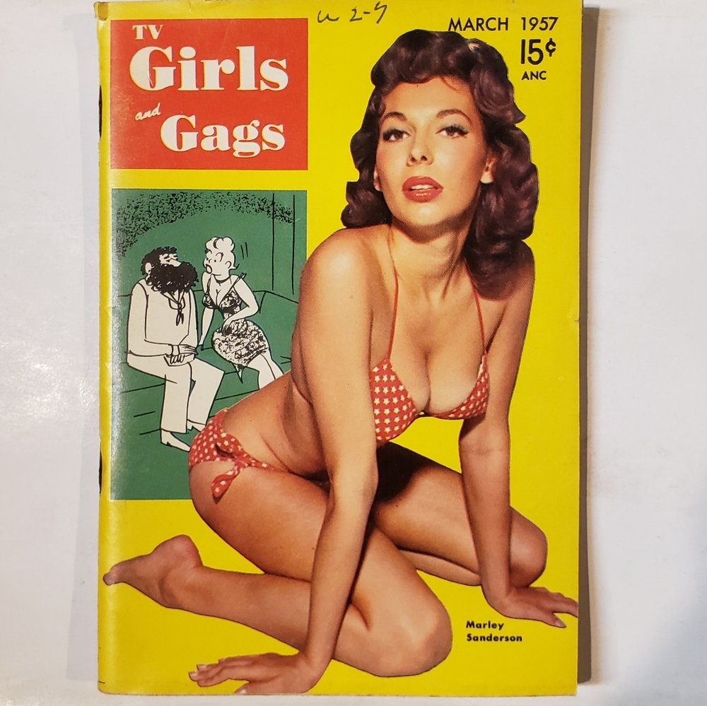 Vintage TV Girls and Gags Mini Magazine